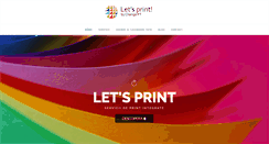 Desktop Screenshot of lets-print.ro